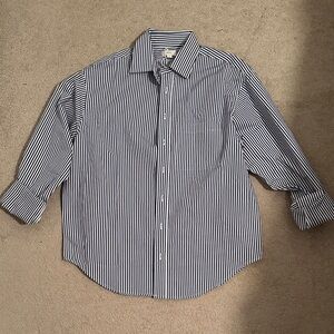 NWT donni navy Buttondown small